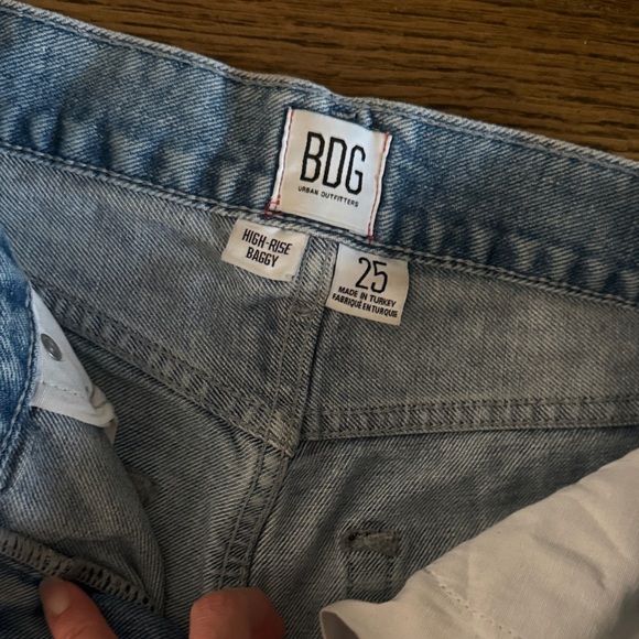 BDG Light Blue High Rise Women's Jeans - Picture 2 of 3